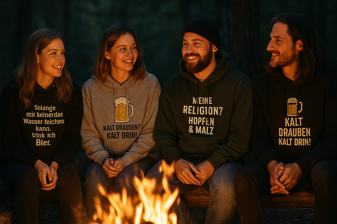 Bier Hoodies – Für alle, die Hopfen nicht nur trinken, sondern auch tragen wollen 🍻🧥