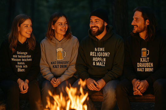 Bier Hoodies – Für alle, die Hopfen nicht nur trinken, sondern auch tragen wollen 🍻🧥