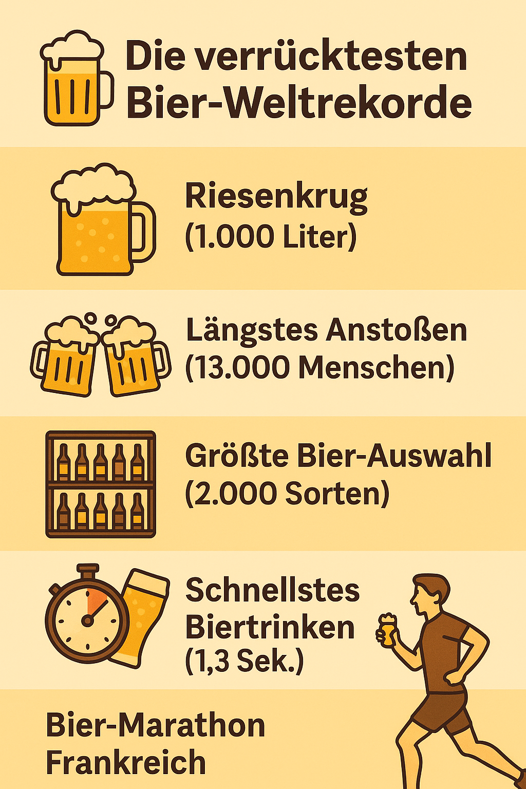Riesenkrug (1.000 Liter) – Icon: gigantischer Bierkrug