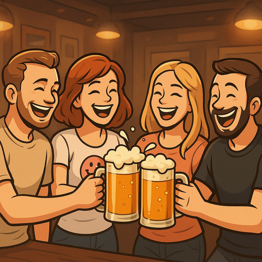Bier & Humor – Warum Hopfen und Lachen so gut zusammenpassen 🍻😄