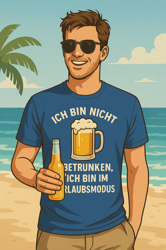 Bier T-Shirts für den Sommerurlaub – Lustige Looks für Strand, Pool & Promenade! 🍻☀️