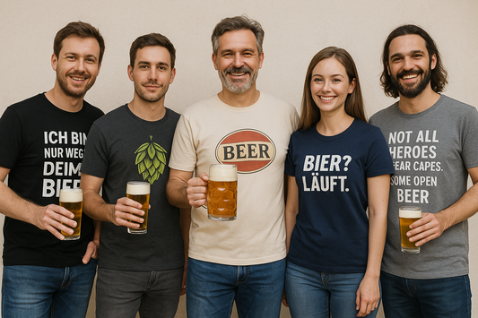 🍻 Was sagt dein Bier-T-Shirt über deinen Biergeschmack?