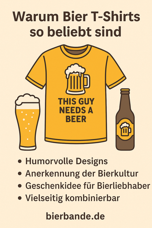Bier T-Shirts: Warum sie mehr sagen als du je aussprechen würdest 🍺👕