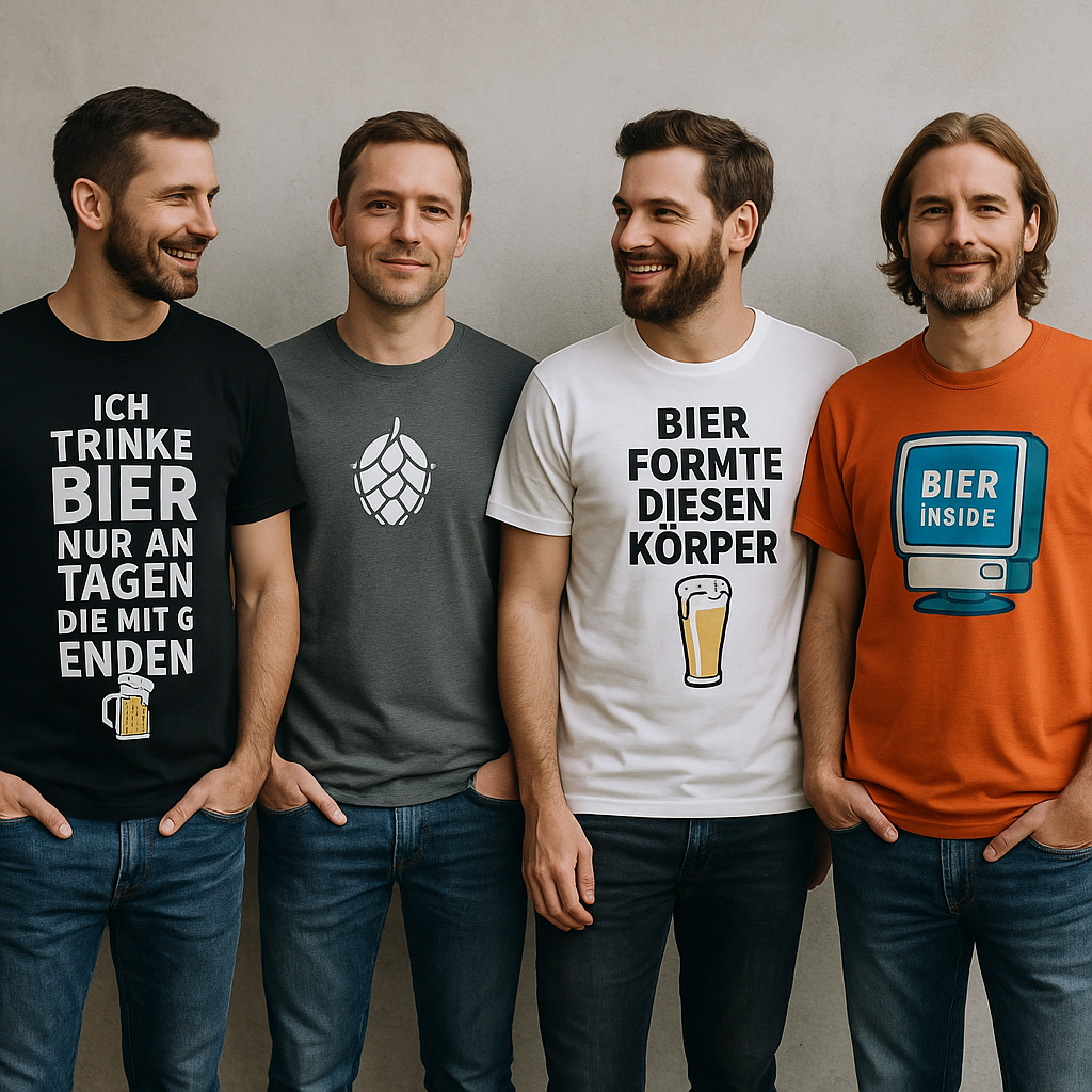 Hopfen, Herz & Humor – Warum das Bier T-Shirt ein echter Charaktertest ist