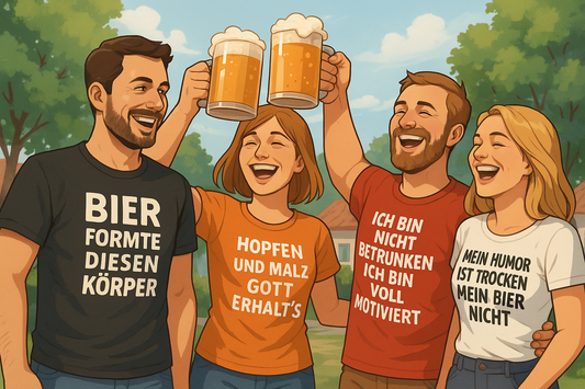 🍺 Bier T-Shirts: Mehr als nur Kleidung – ein Statement für Lebensfreude und Humor