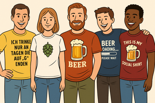 Was dein Bier T-Shirt über dich verrät – Mode mit Hopfencharakter 🍺👕