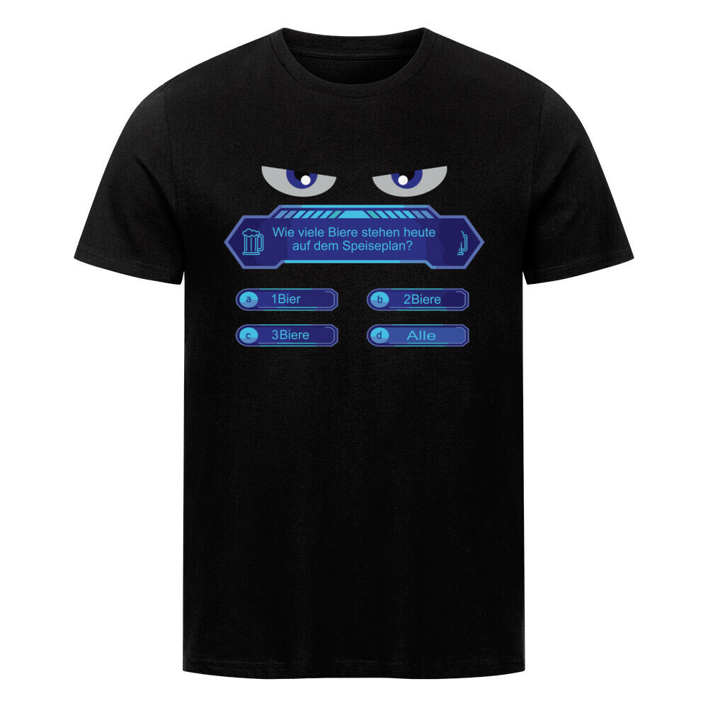 WER WIRD BIERSIONÄR? - UNISEX T-Shirt - Bierbande