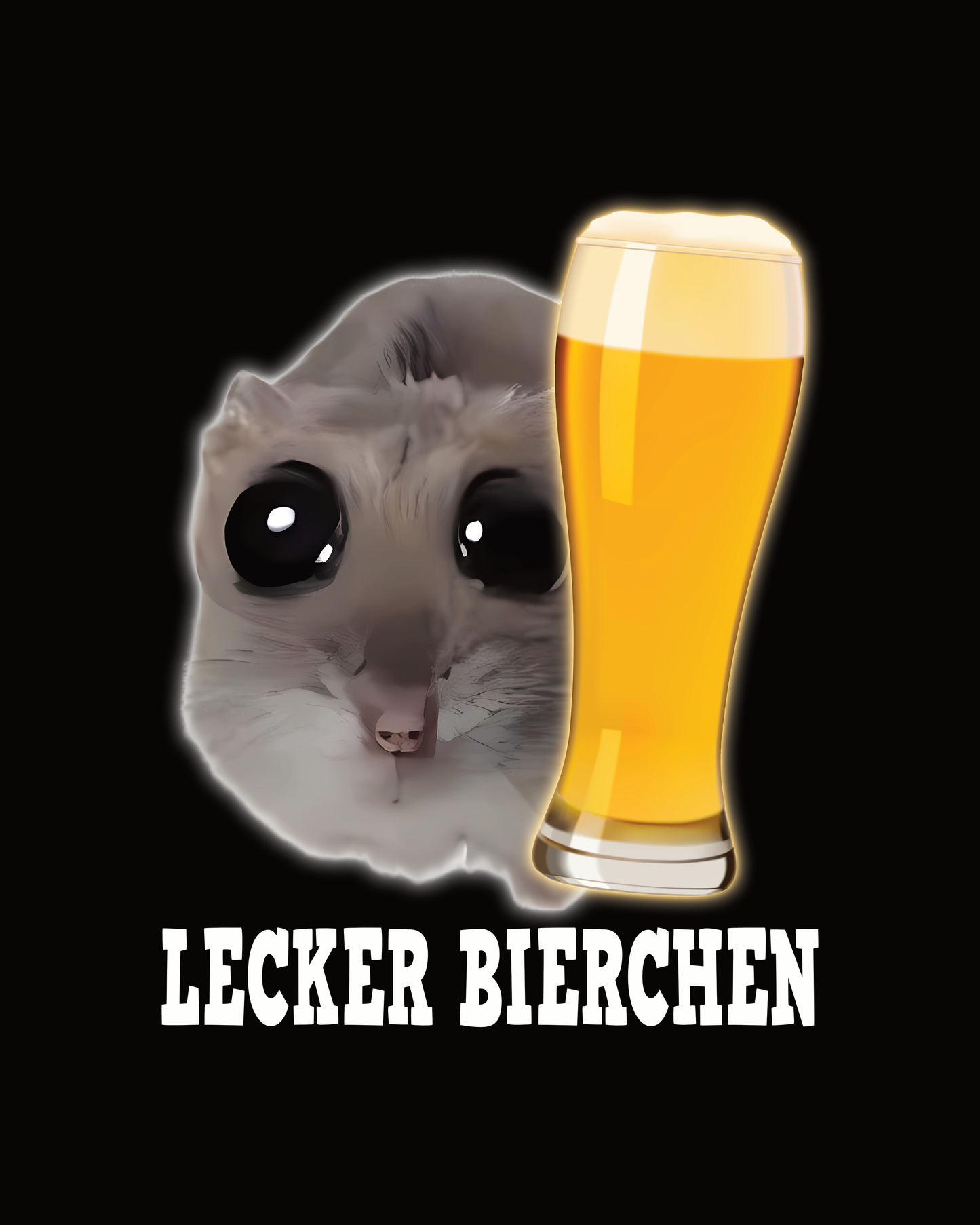 BIER HAMSTER - UNISEX T-Shirt - Bierbande