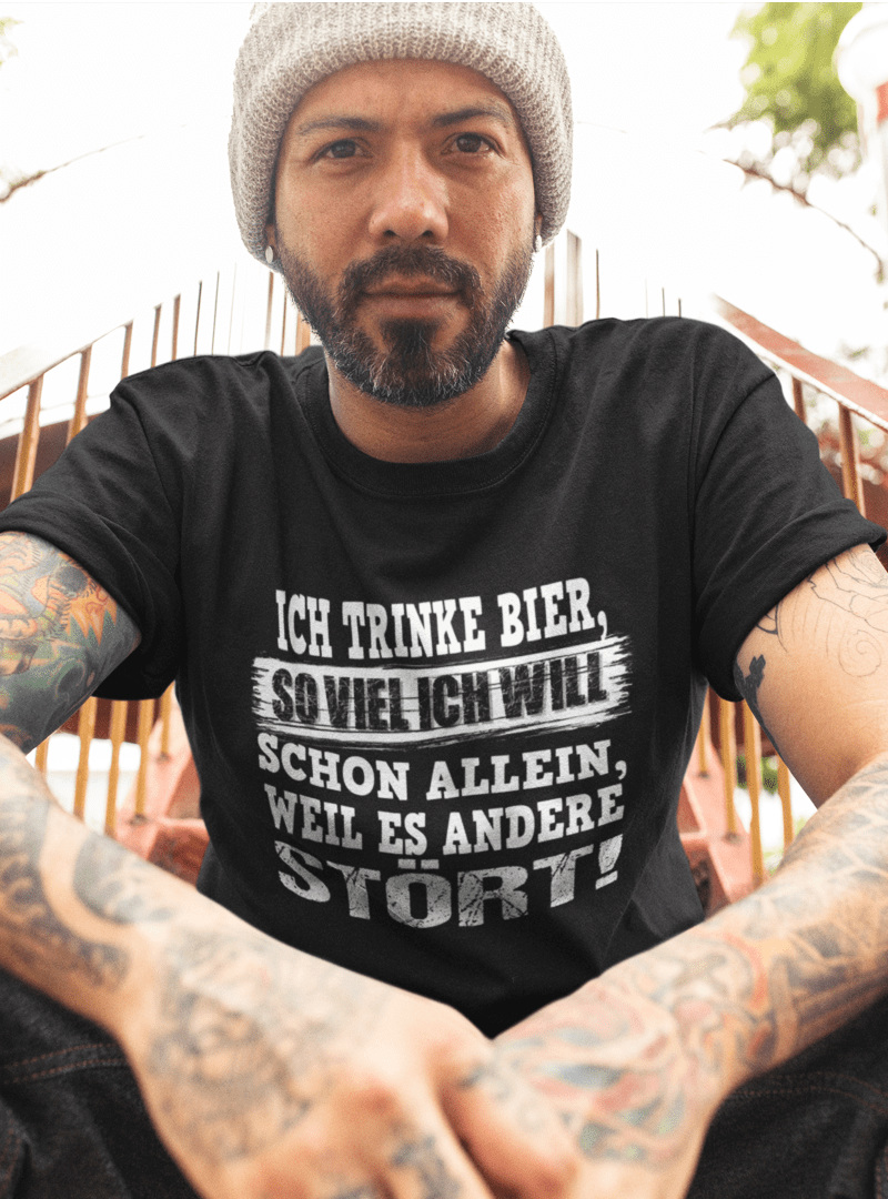 BIER-TROTZKOPF - UNISEX T-Shirt - Bierbande