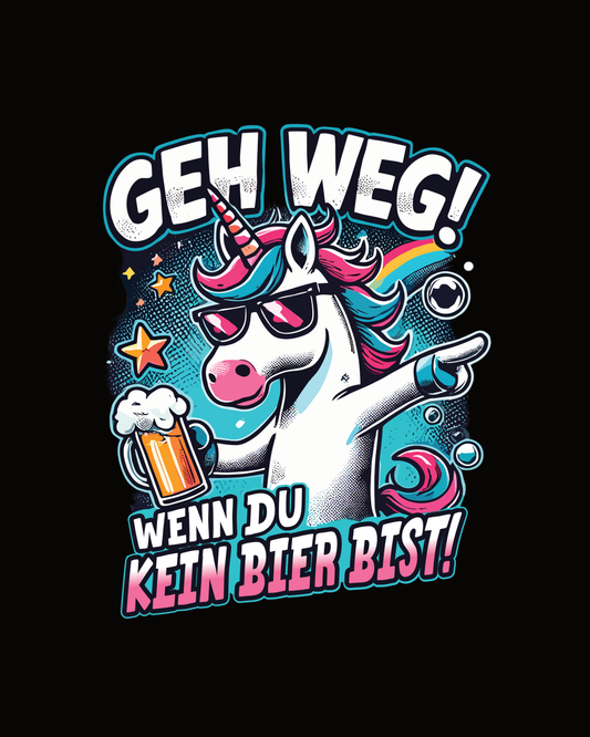 BIERIGES EINHORN - Hoodie - Bierbande