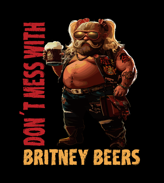 BRITNEY BEERS - Oversized T-Shirt - Bierbande