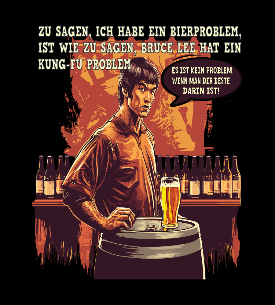 DER BIER-MEISTER - Oversized T-Shirt - Bierbande