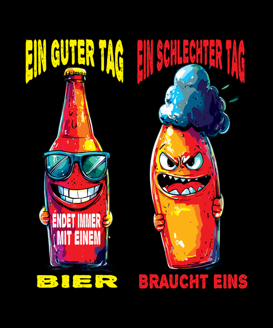 BIER MACHT ALLES BESSER - UNISEX T-Shirt - Bierbande