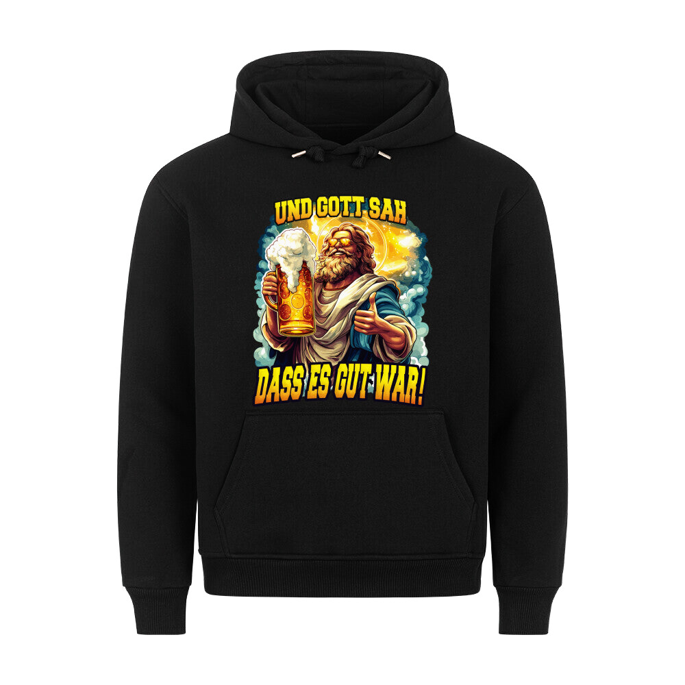 GÖTTLICHER GENUSS - Hoodie - Bierbande
