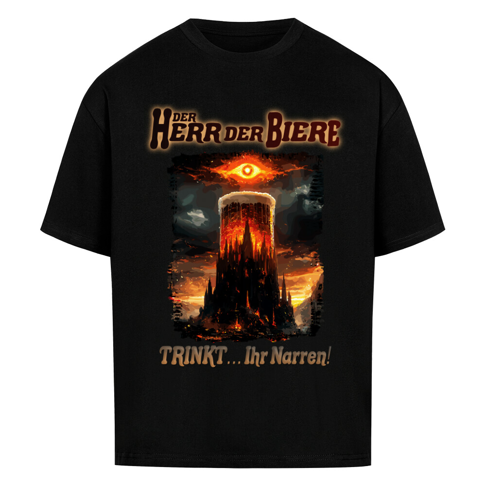 HERR DER BIERE - Oversized Shirt - Bierbande