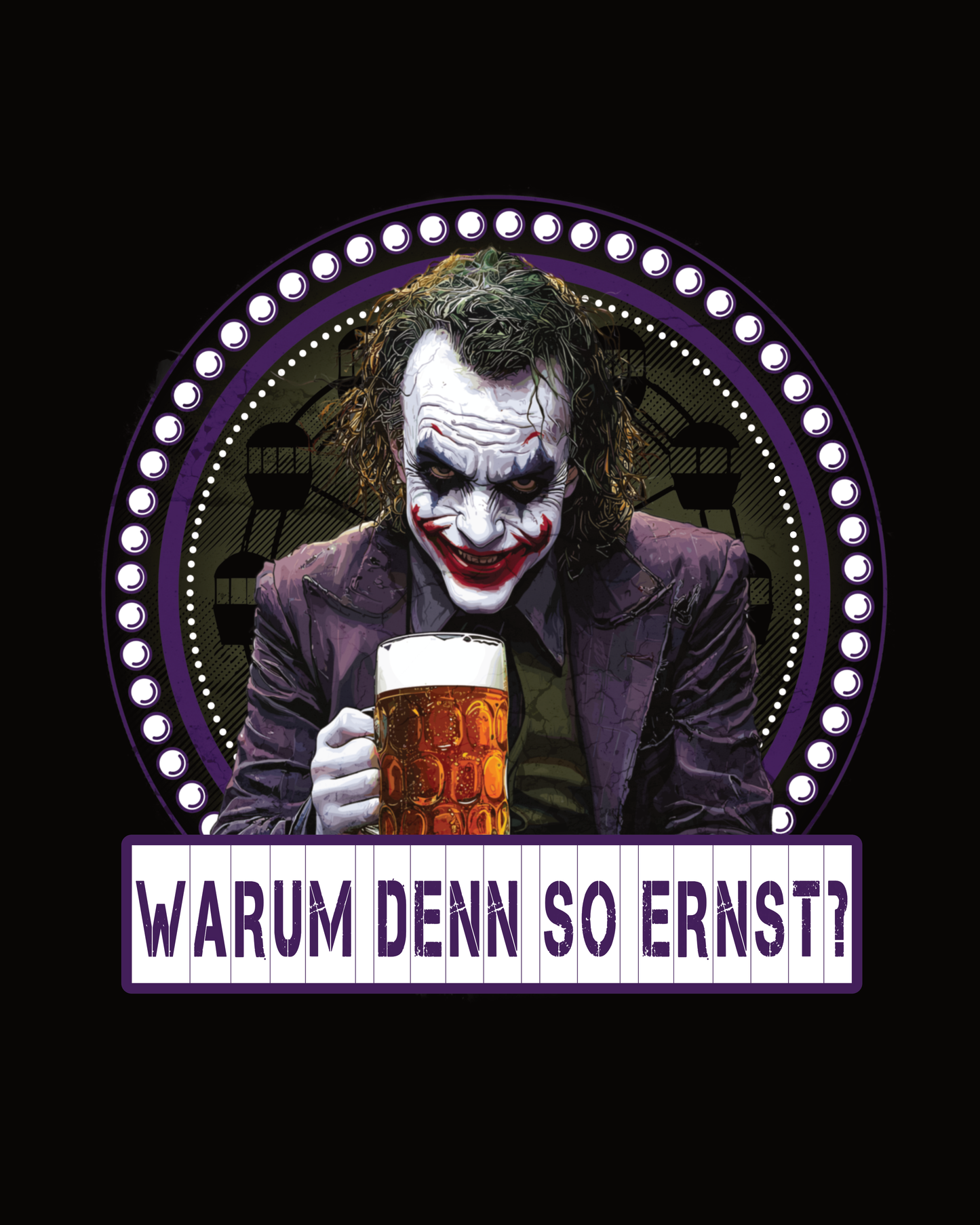 JOKER - Oversized T-Shirt - Bierbande