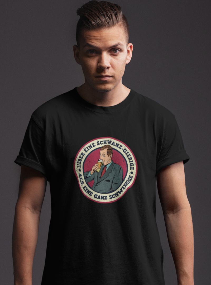 SCHWIERIG GIERIG - UNISEX T-Shirt - Bierbande