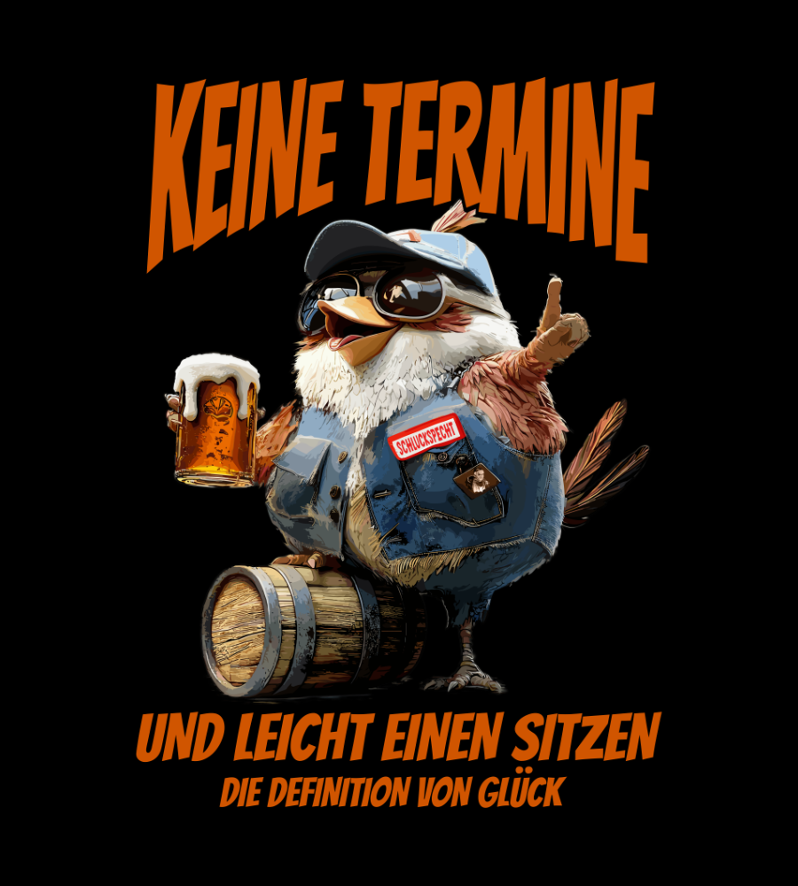 SCHLUCKSPECHT - Hoodie (Backprint) - Bierbande