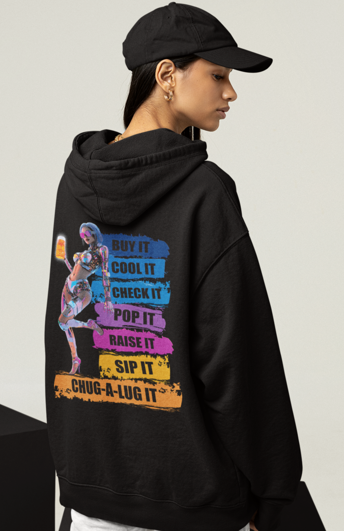 The Chug Life - Oversized Hoodie - Bierbande