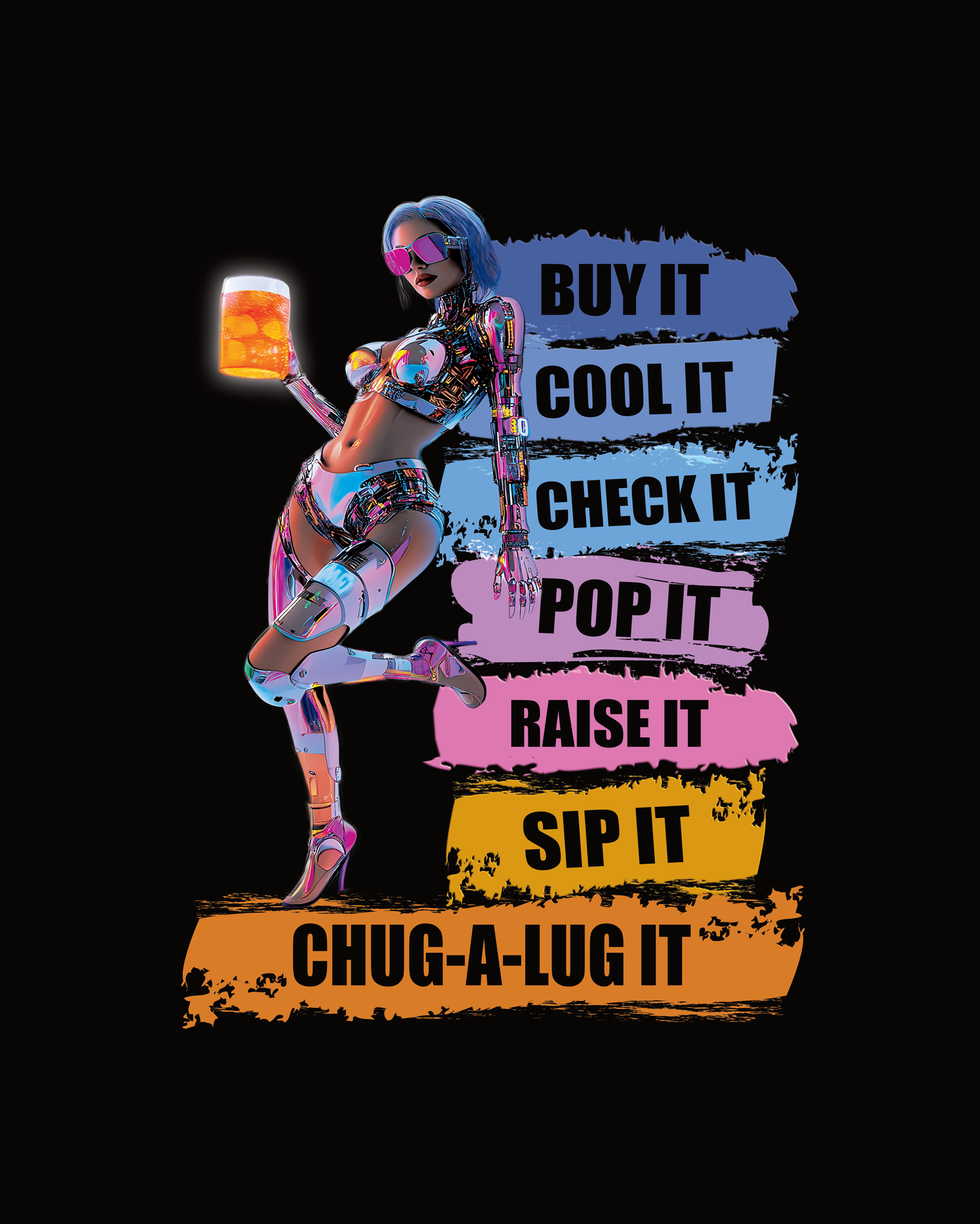 The Chug Life - UNISEX T-SHIRT - Bierbande