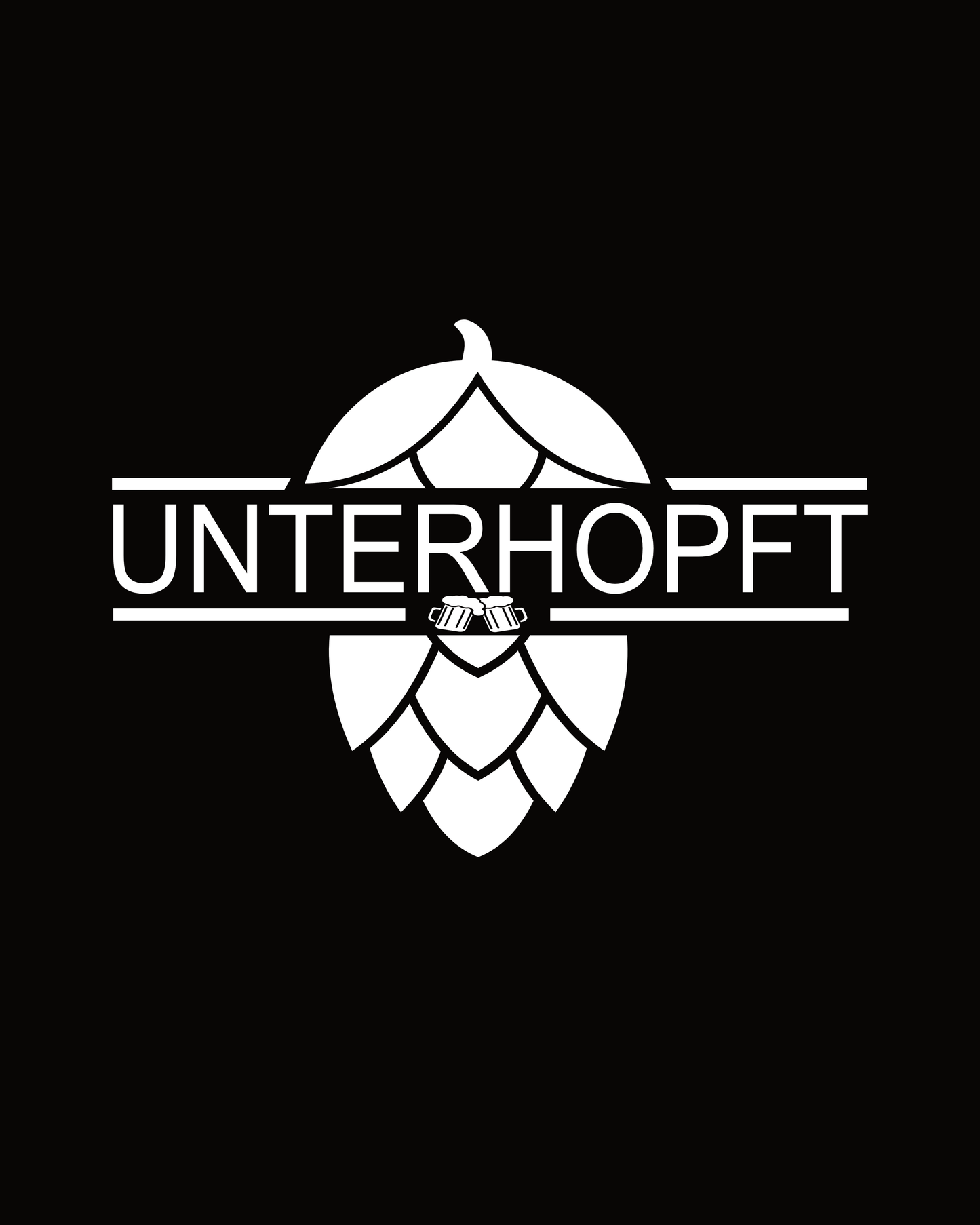 UNTERHOPFT - Hoodie - Bierbande