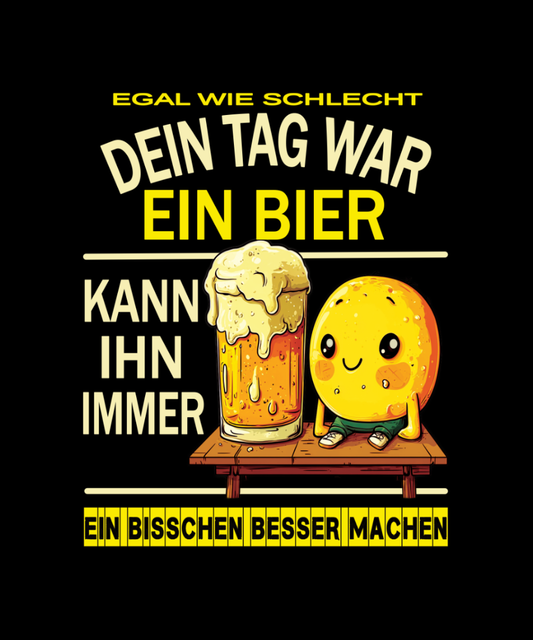 VERTRAUE AUF BIER - Oversized T-Shirt - Bierbande