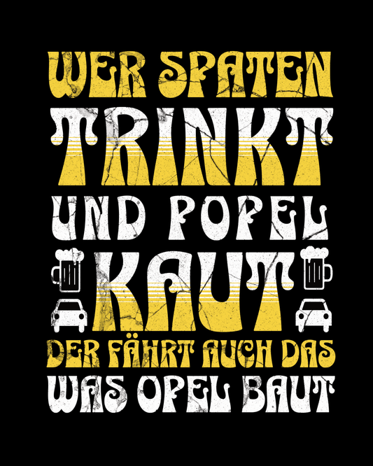 SPATEN TRINKER - UNISEX T-Shirt - Bierbande