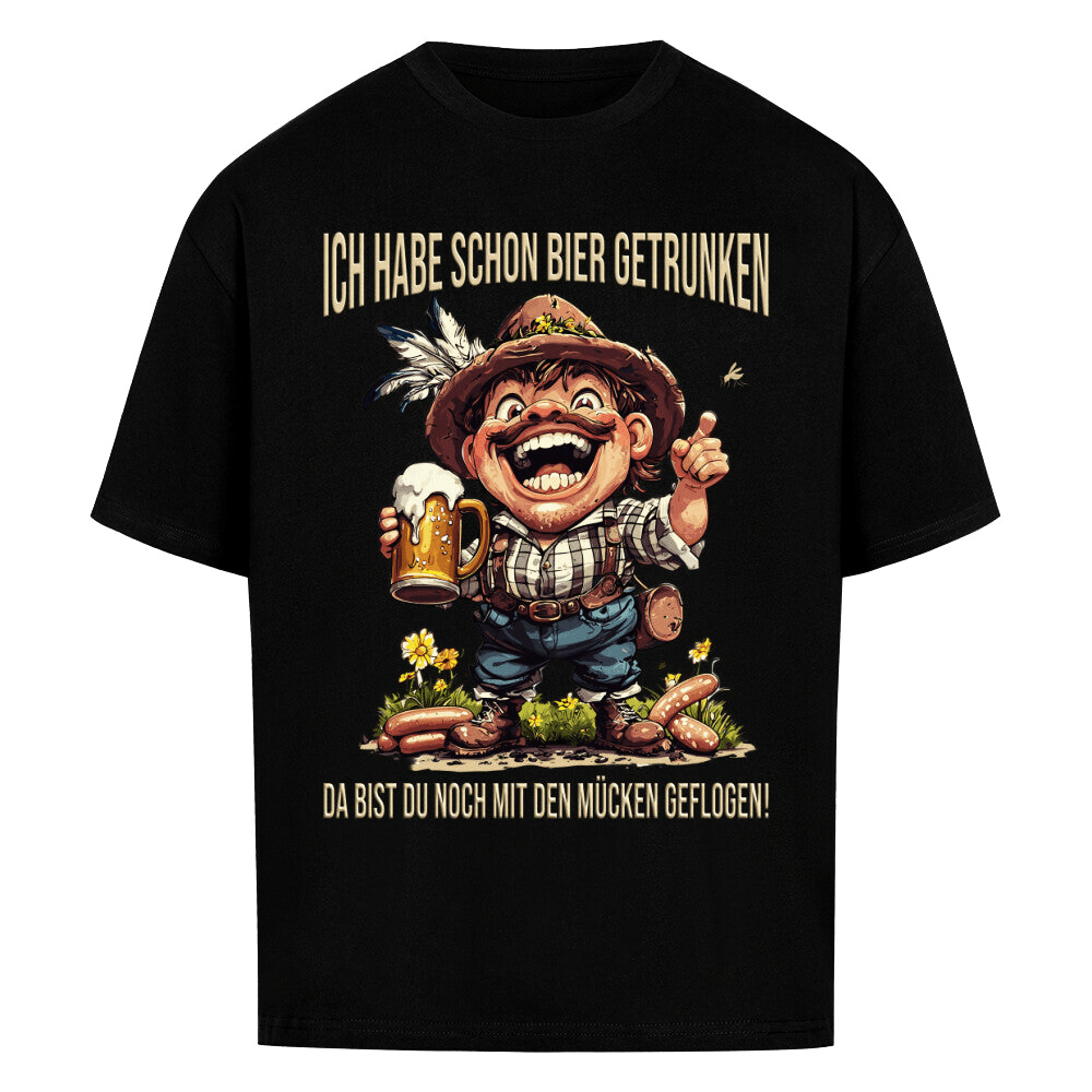 BIER-VETERAN - Oversized T-Shirt - Bierbande