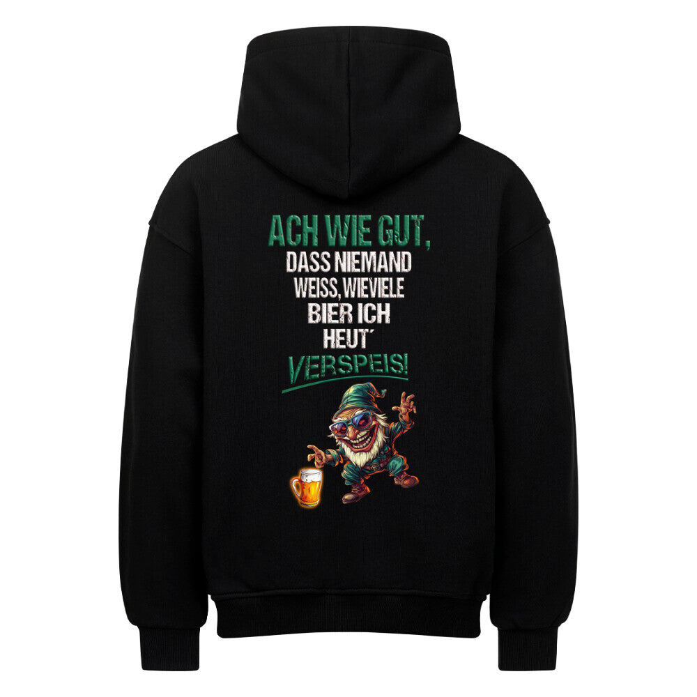 RUMPELBIERCHEN - Oversized Hoodie (Backprint) - Bierbande