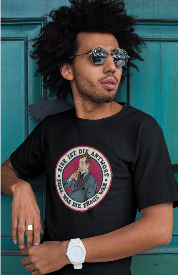 BIER-WEISHEIT - UNISEX T-Shirt - Bierbande