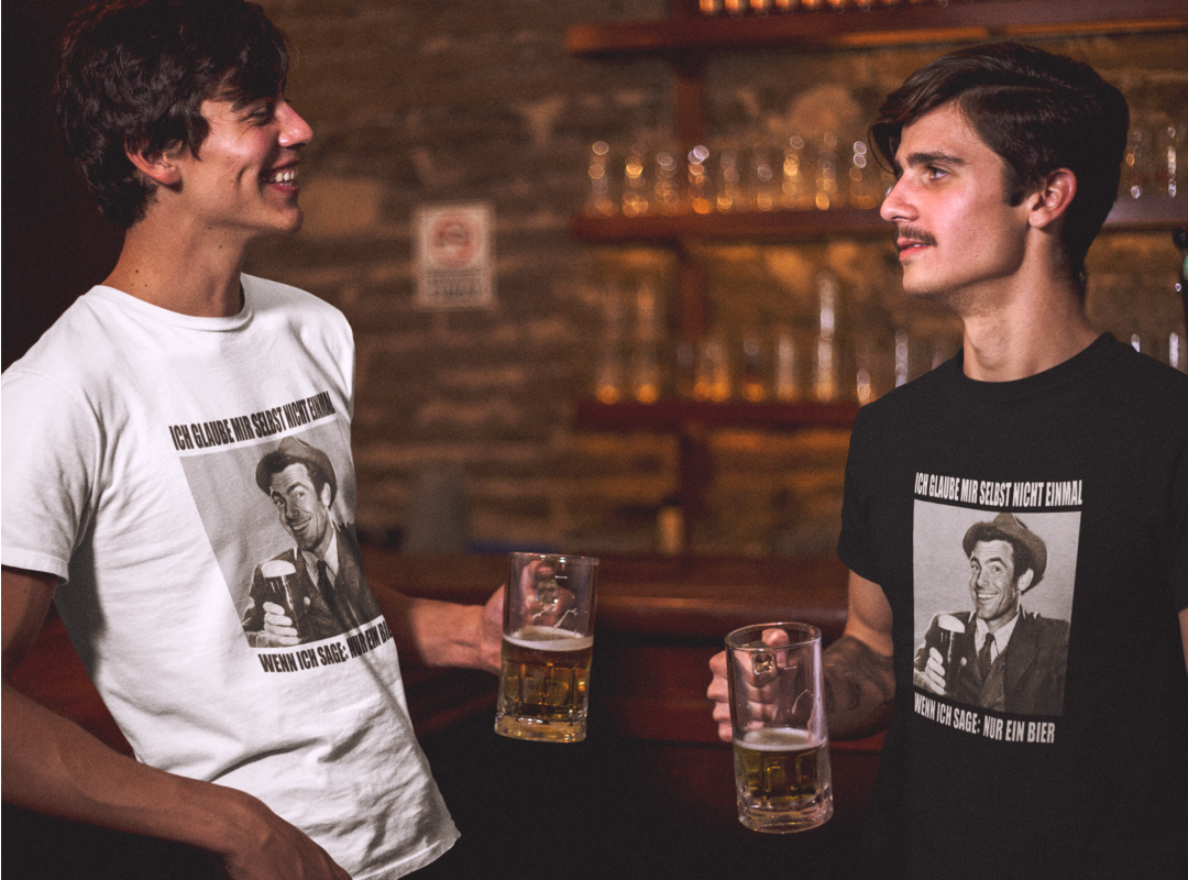 VERLOCKUNG IM GLAS - UNISEX T-Shirt - Bierbande