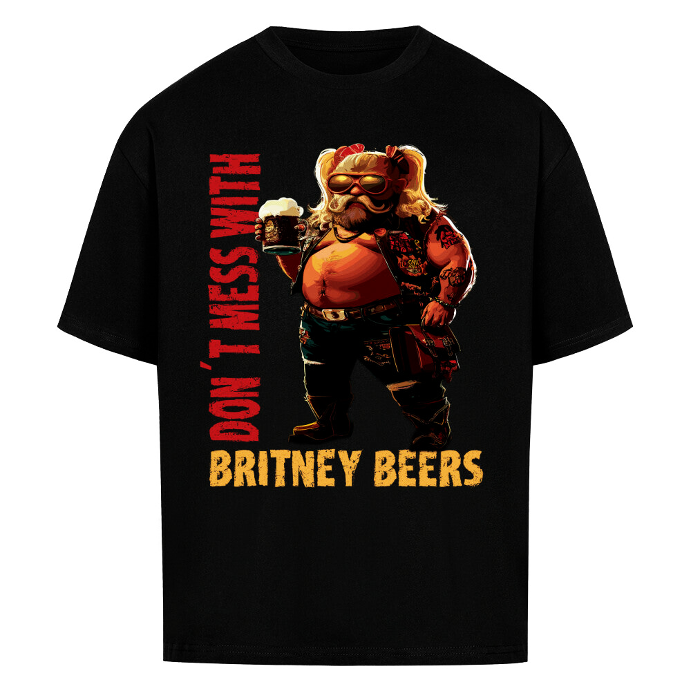 BRITNEY BEERS - Oversized T-Shirt - Bierbande