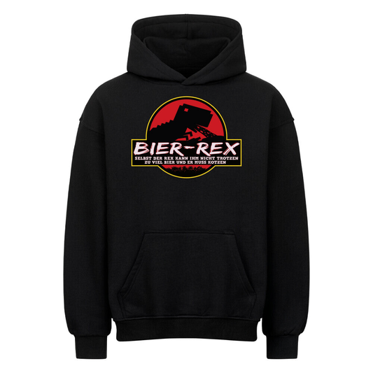 EIN BIER ZU VIEL REX - Oversized Hoodie - Bierbande