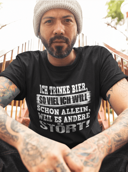 BIER-TROTZKOPF - UNISEX T-Shirt - Bierbande