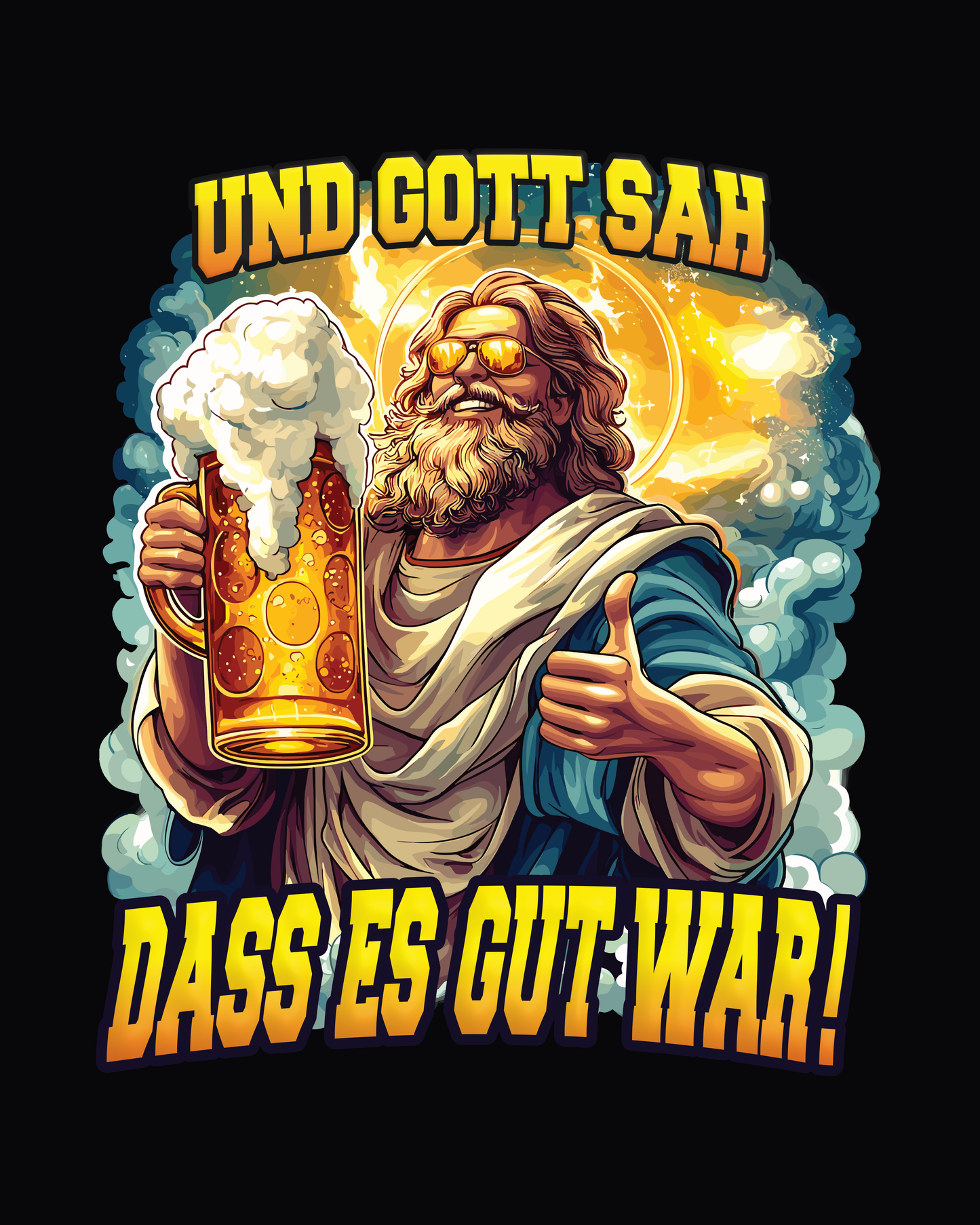 GÖTTLICHER GENUSS -  Hoodie - Bierbande