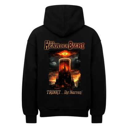 HERR DER BIERE - Oversized Hoodie (Backprint) - Bierbande