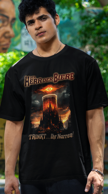 HERR DER BIERE - Oversized Shirt - Bierbande