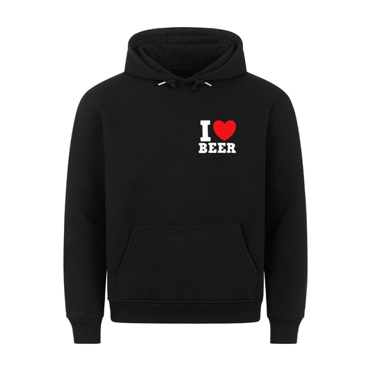 I LOVE BEER - Hoodie - Bierbande