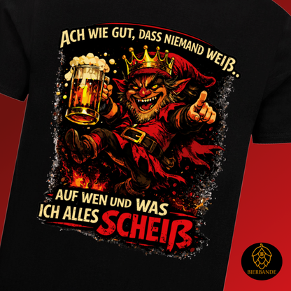 SCHEIß DRAUF - Unisex T-Shirt (Backprint)