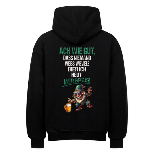 RUMPELBIERCHEN - Oversized Hoodie (Backprint) - Bierbande