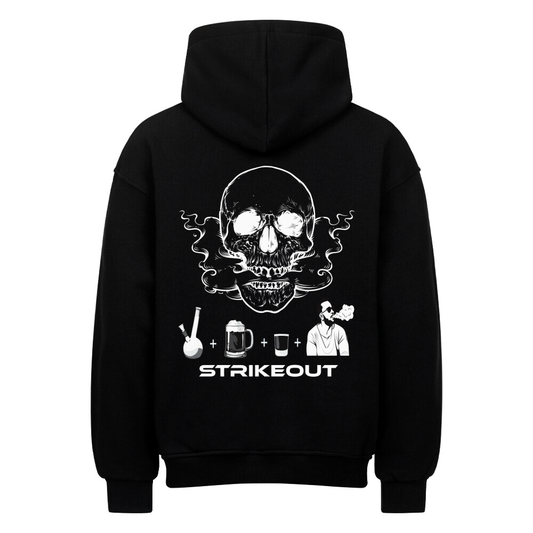 STRIKEOUT - Oversized Hoodie (Backprint) - Bierbande