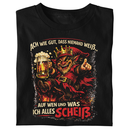 SCHEIß DRAUF - Unisex T-Shirt (Backprint)