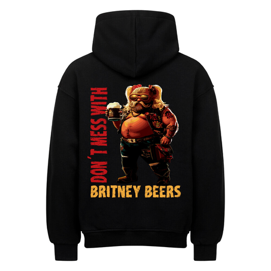 BRITNEY BEERS - Oversized Hoodie (Backprint) - Bierbande